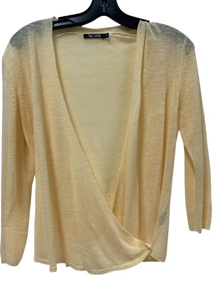 NIC & ZOE SMALL LIGHTWEIGHT CARDIGAN SWEATER: NIC & ZOE SMALL LIGHTWEIGHT CARDIGAN SWEATER
