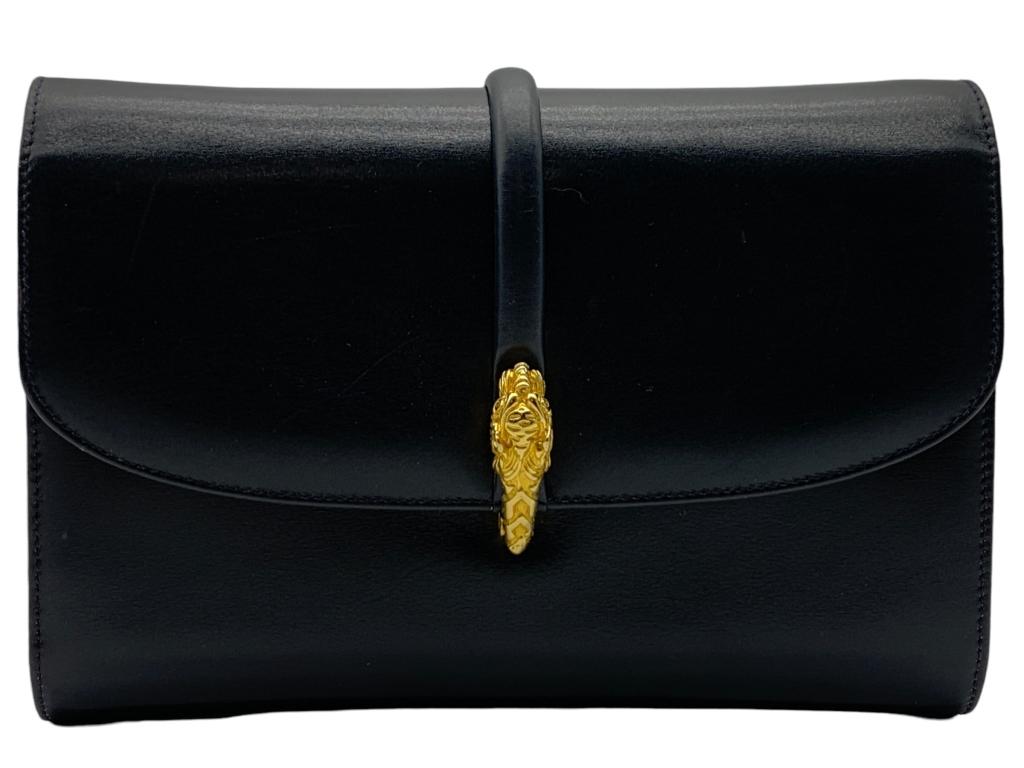 NEW LALO ITALIAN NAVY CALF LEATHER HANDBAG (1 of 5)