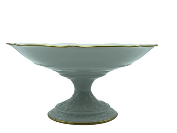 VTG CAPODIAMANTE FOOTED CAKE PLATTER (1 of 4)