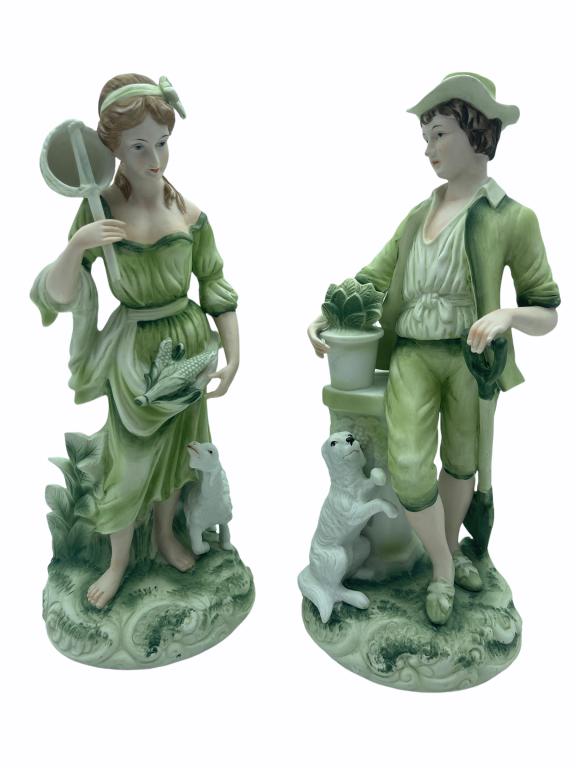 VTG ANDREA SADAK VICTORIAN CERAMIC FIGURINES (1 of 5)