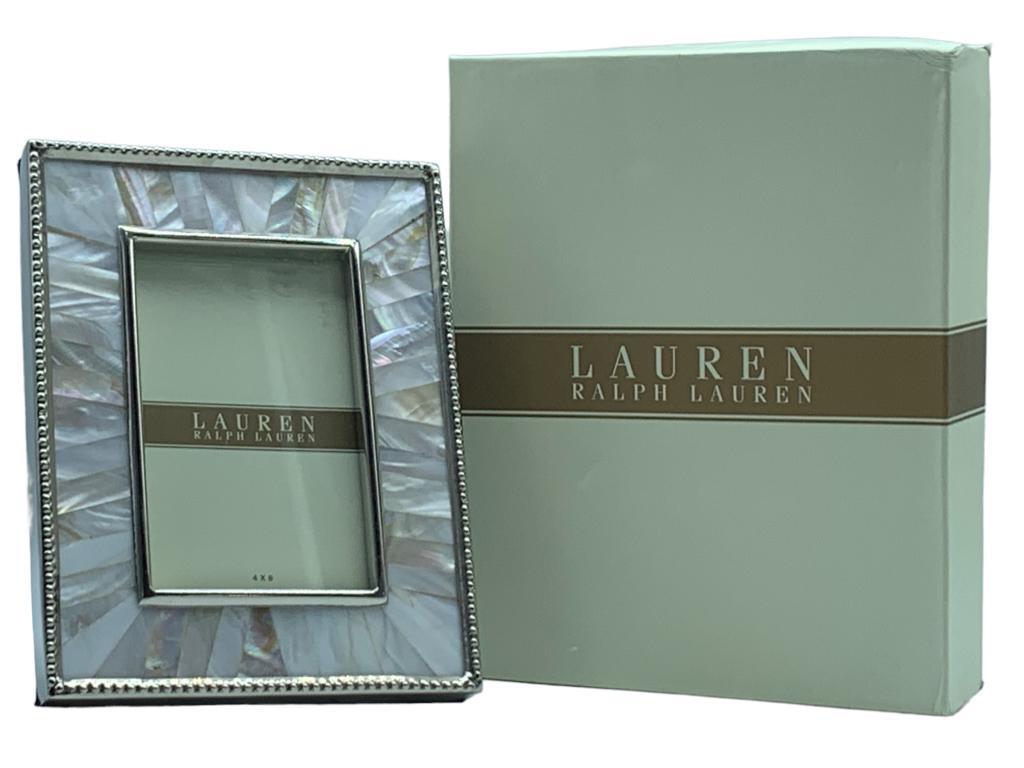 VTG RALPH LAUREN MOTHER OF PEARL PICTURE FRAME (1 of 4)