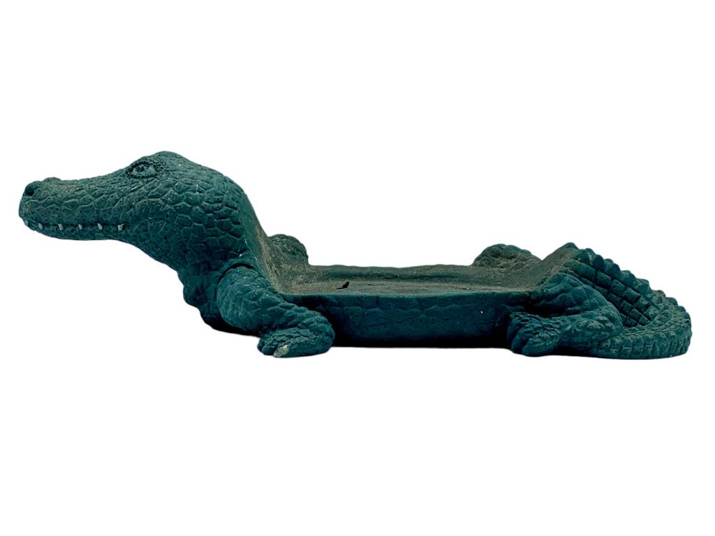 VINTAGE ALLIGATOR PLANTER POT HOLDER STAND: -VINTAGE ALLIGATOR PLANTER POT HOLDER STAND -JR 9/14