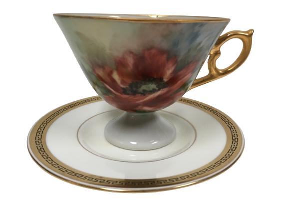 VTG GOLD RIMMED CUP & ROYAL DALTON SAUCER: VTG GOLD RIMMED CUP & ROYAL DALTON SAUCER