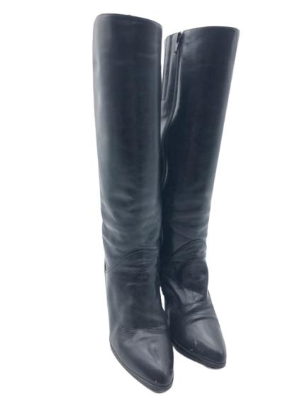 VINTAGE CAPTIVATORS LEATHER HIGH HEEL BOOTS SIZE 7 (1 of 4)