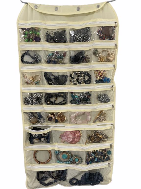 LOT OF 30 PLUS PIECES OF COSTIUME JEWELRY (1 of 1)