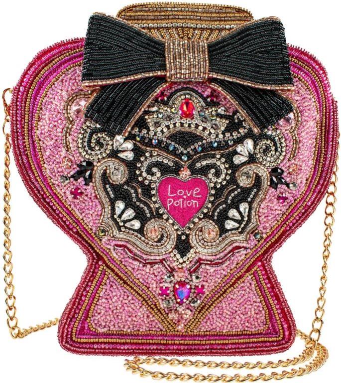 NEW! MARY FRANCES "LOVE POTION" CROSSBODY HANDBAG (1 of 3)
