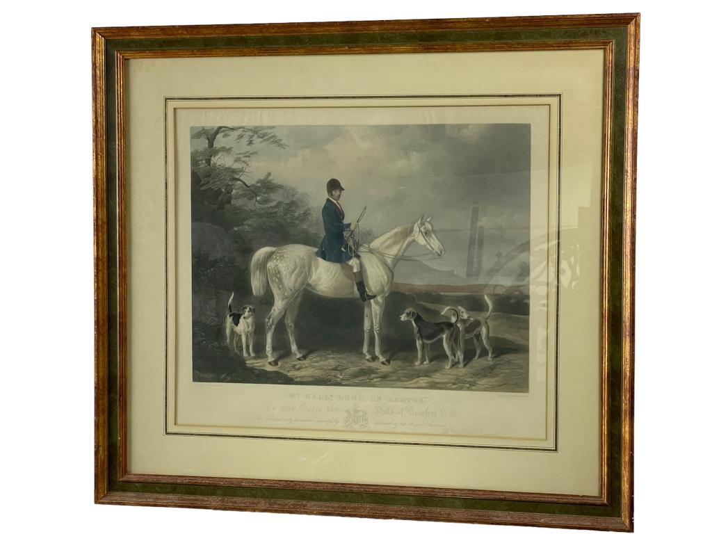 E. HACKER MR WILLIAM LONG ON BERTHA ENGRAVING 30" (1 of 5)