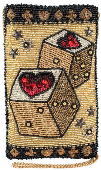 NEW! MARY FRANCES "ROLL THE DICE" CROSSBODY: NEW! MARY FRANCES "ROLL THE DICE" CROSSBODY Bidding on this item requires bidders to agree to the Terms & Conditions of this auction. THIRD PARTY SHIPPING OR LOCAL PICKUP REQUIRED ON ALL ITEMS. A 