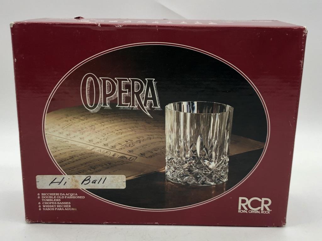 OPERA ROYAL CRYSTAL ROCK HIGHBALLS 3.5" (1 of 4)