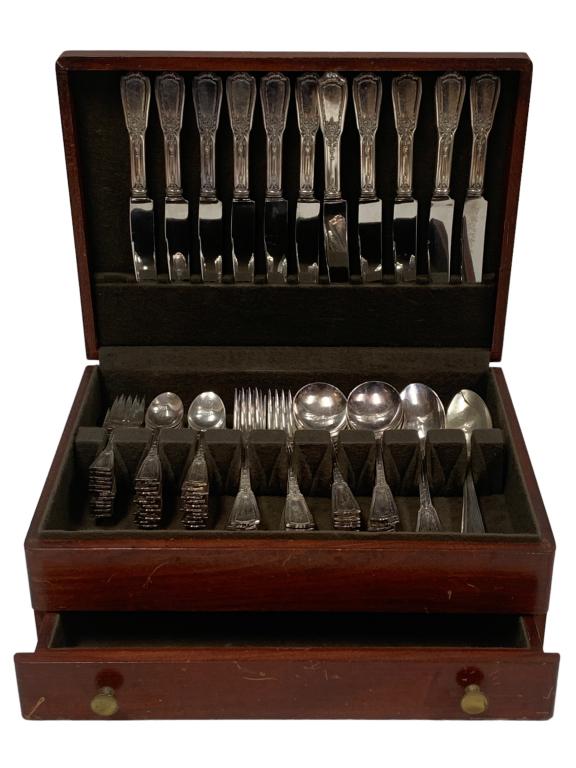 VTG REED & BARTON SILVER PLATED FLATWARE SET (1 of 3)