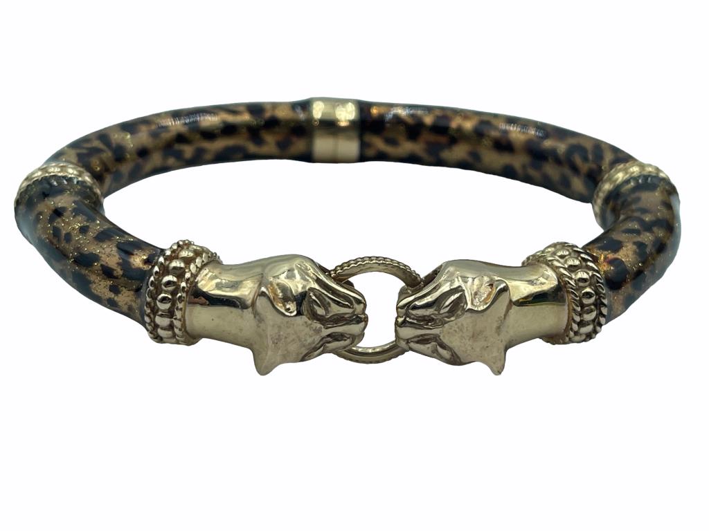 BRONZE MILOR ITALY VERSACE STYLE BRACELET (1 of 3)