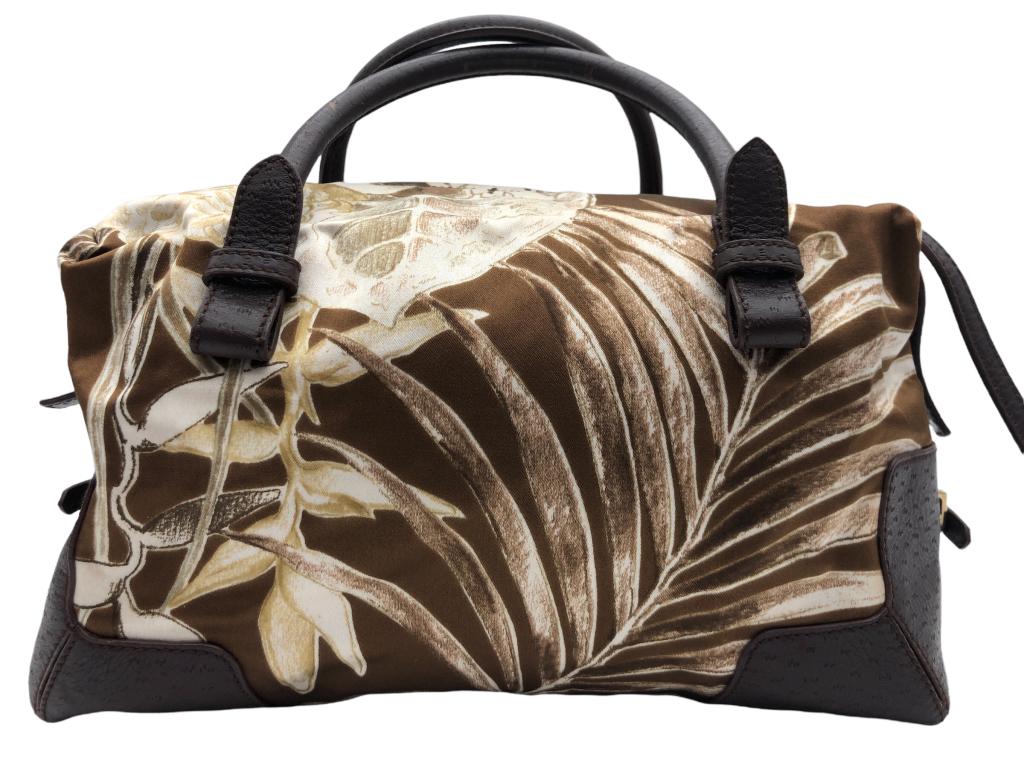FERRAGAMO SHOULDER BAG FLORAL BOSTON (1 of 4)