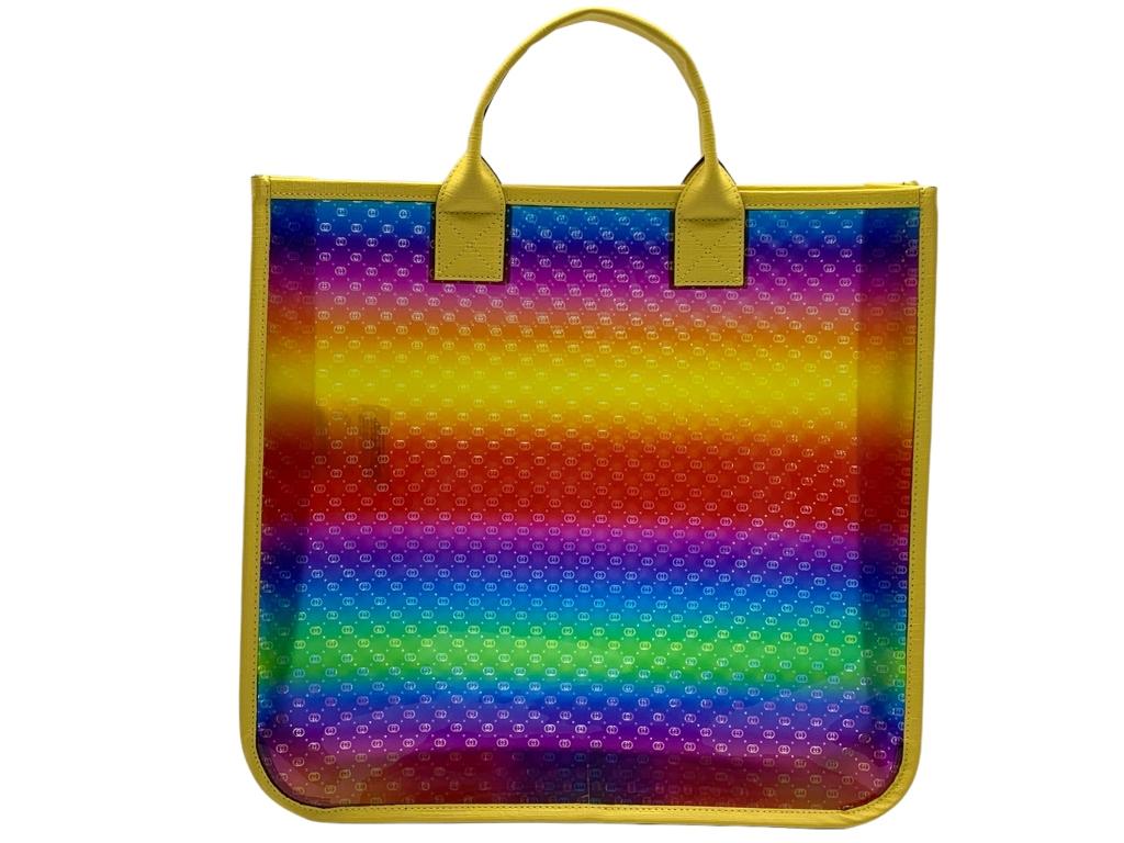 GUCCI MULTI-COLORED HANDBAG TOTE (1 of 4)