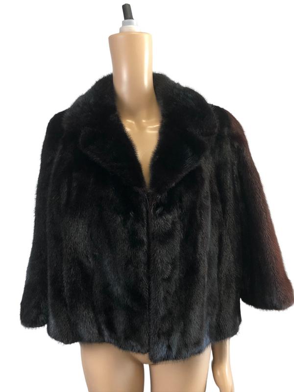 VINTAGE MINK FUR STOLE SZ MED (1 of 2)