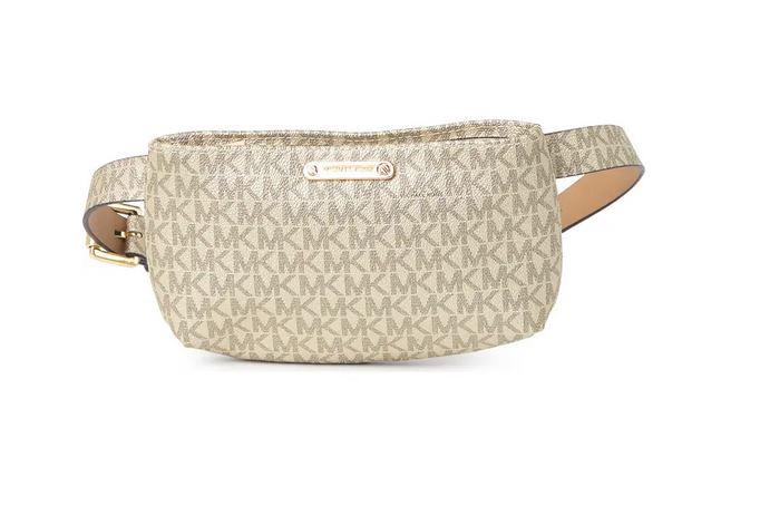 NEW MICHAEL KORS METALLIC LOGO WAIST BELT BAG (1 of 4)