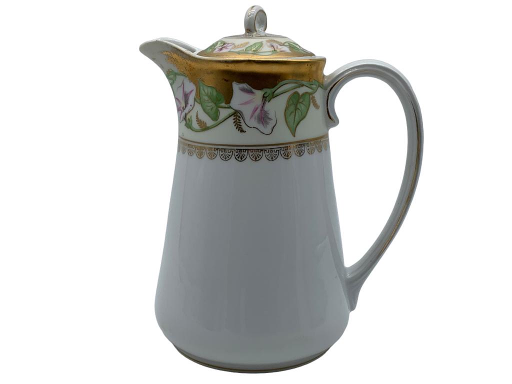 1920'S CT ALTWASSER PORCELAIN TEAPOT PITCHER 8.5" (1 of 5)