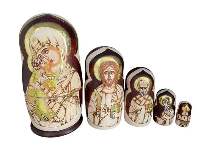 religious nesting dolls