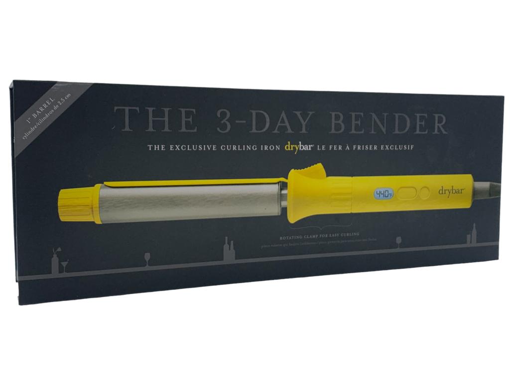 NEW "THE 3 DAY-BENDER" CERAMIC CURLING IRON (1 of 5)