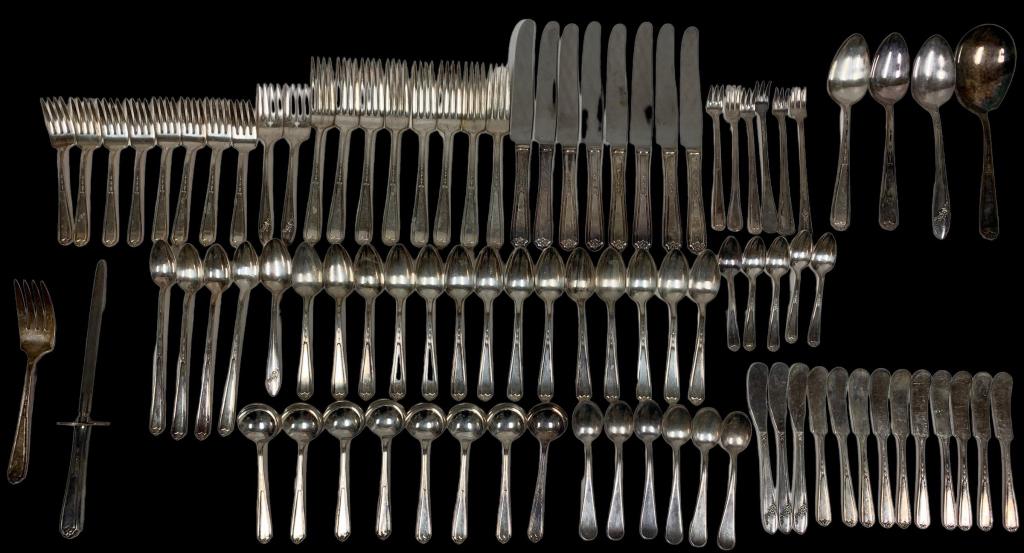 VTG COLLECTION OF EPSN & CO. ASSORTED FLATWARE (1 of 9)