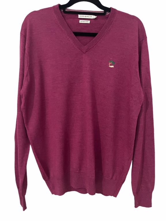 PETER MILLAR 100% MERINO WOOL SWEATER SZ L: PETER MILLAR 100% MERINO WOOL SWEATER SZ L