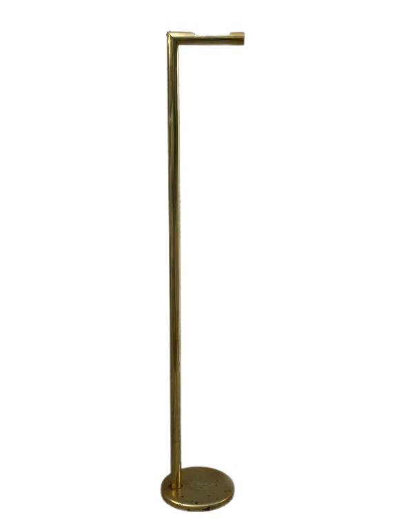 JONAS HIDLE STYLE POST MODERN BRASS FLOOR LAMP 69" (1 of 7)
