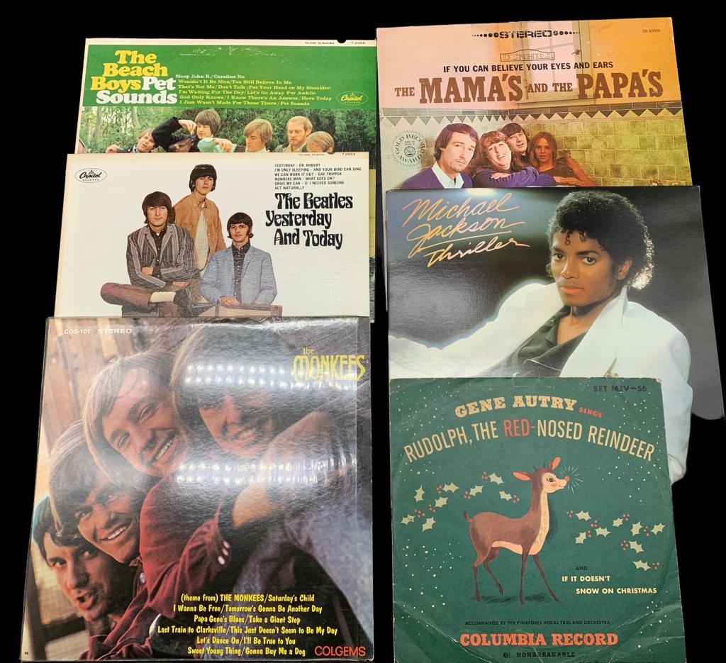 VTG VINYL RECORD COLLECTION (6) (1 of 8)