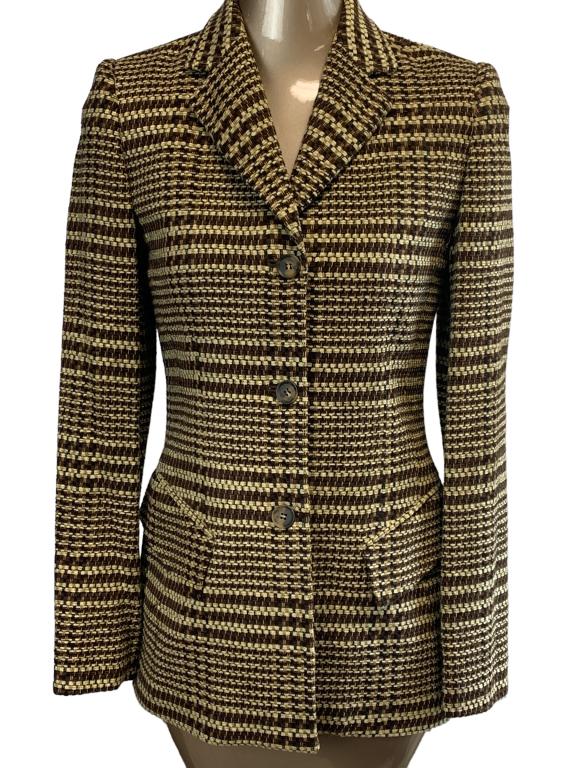 ANNE KLEIN WOMENS BLAZER COAT: -ANNE KLEIN WOMENS BLAZER COAT -SIZE 2 JR 11/15