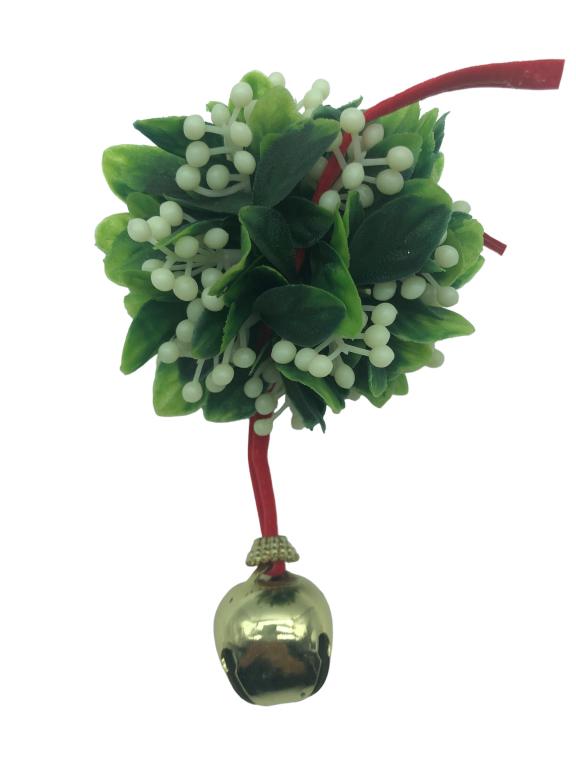 PUCKER-UP MISTLETOE: PUCKER-UP MISTLETOE-DON'T FORGET TO RING THE BELL