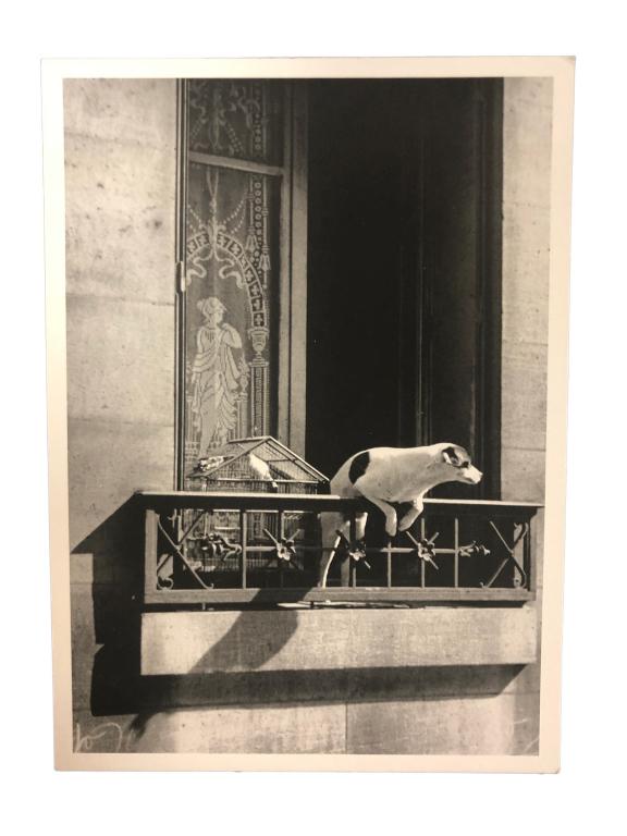 ANDRE KERTSZ - "PARIS"- 1926 - COLOR PRINT 9" (1 of 2)