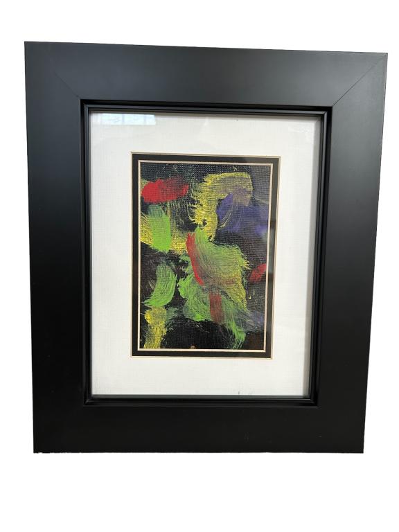 ORIGINAL POPI ORAGUTAN APE PAINTING 13.5" (1 of 1)