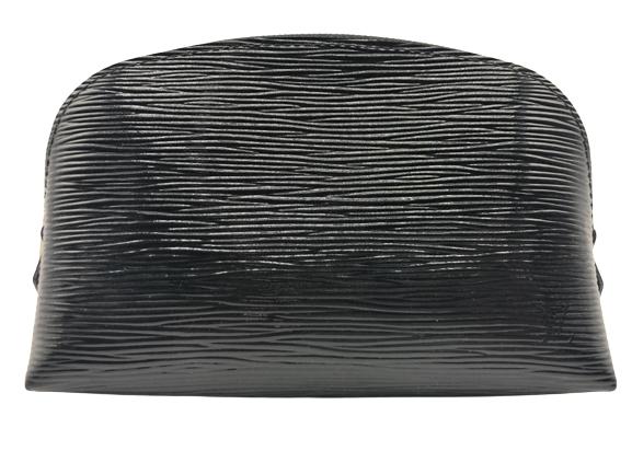 LOUIS VUITTON BLACK EPI LEATHER COSMETIC POUCH (1 of 4)