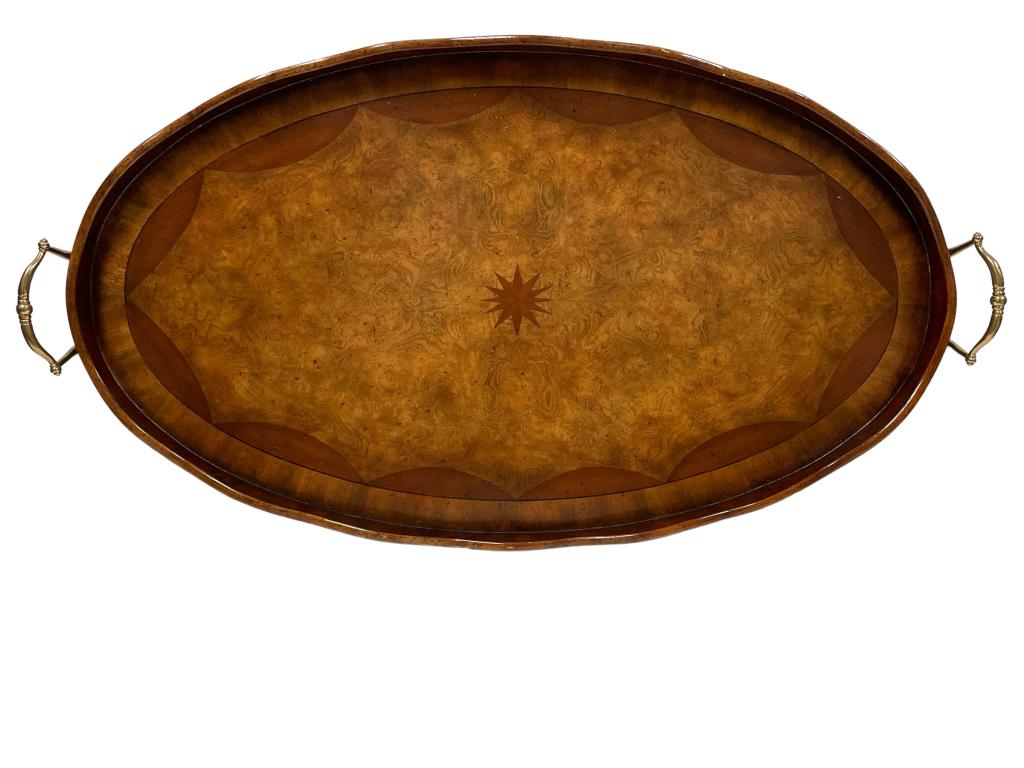 LARGE MAITLAND SMITH BURLWOOD SERVING TRAY 36" (1 of 8)