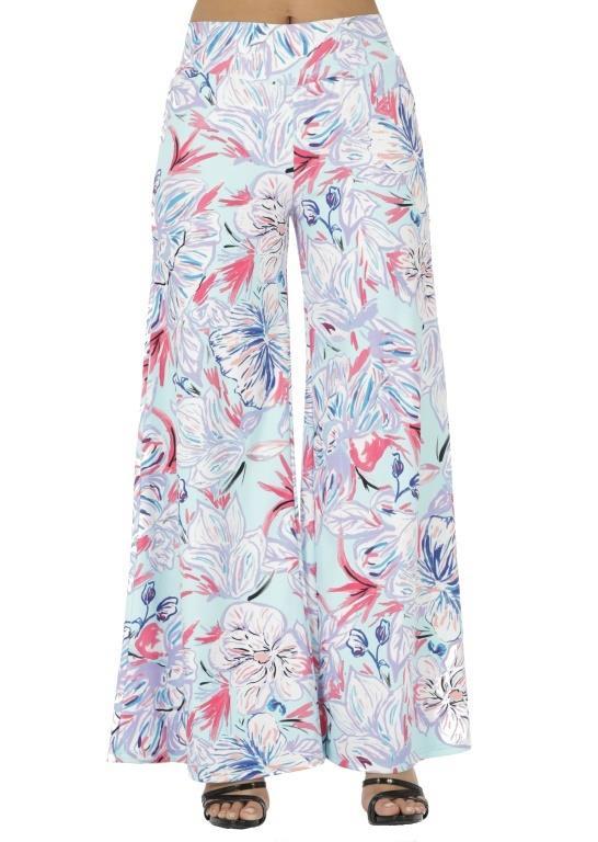 NEW! LILY PULITZER STYLE PALAZO PANTS SIZE L (1 of 3)