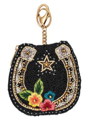 NEW MARY FRANCES GOOD LUCK KEY CHAIN COIN PURSE (1 of 3)
