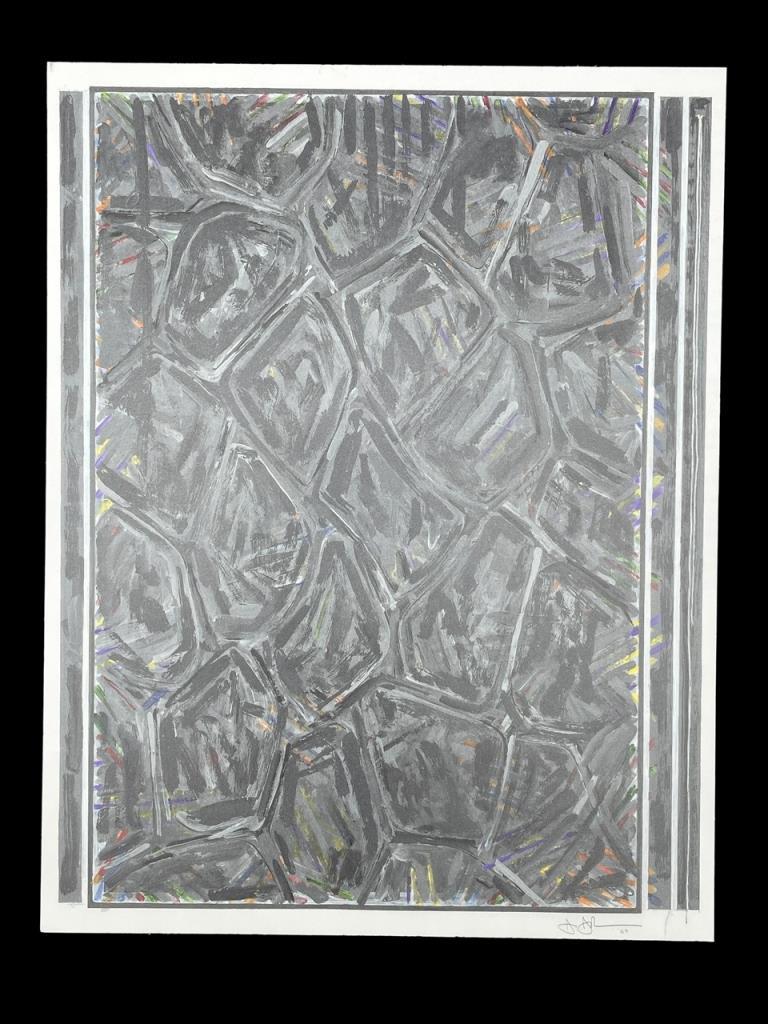 JASPER JOHNS WITHIN 2007 PRINT 10" (1 of 3)