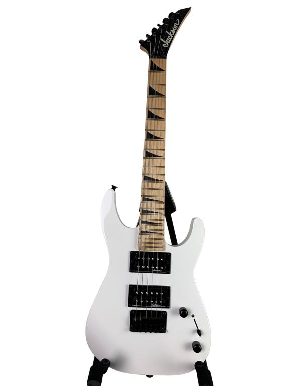 JACKSON DINKY MINION, SNOW WHITE ELECTRIC GUITAR (1 of 7)