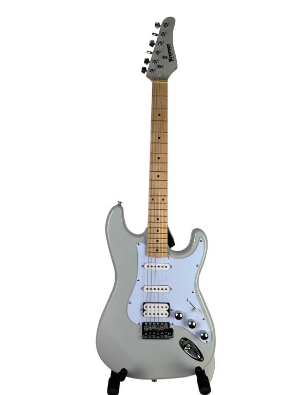 KRAMER FOCUS PEWTER GRAY ELECTRIC GUITAR (1 of 7)