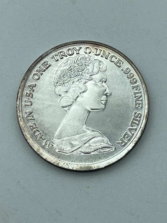 1987 SILVER MAPLE LEAF COIN 31 G (1 of 4)