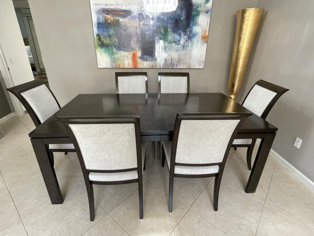 LEXINGTON DINING TABLE & 6 CHAIR SET (1 of 10)
