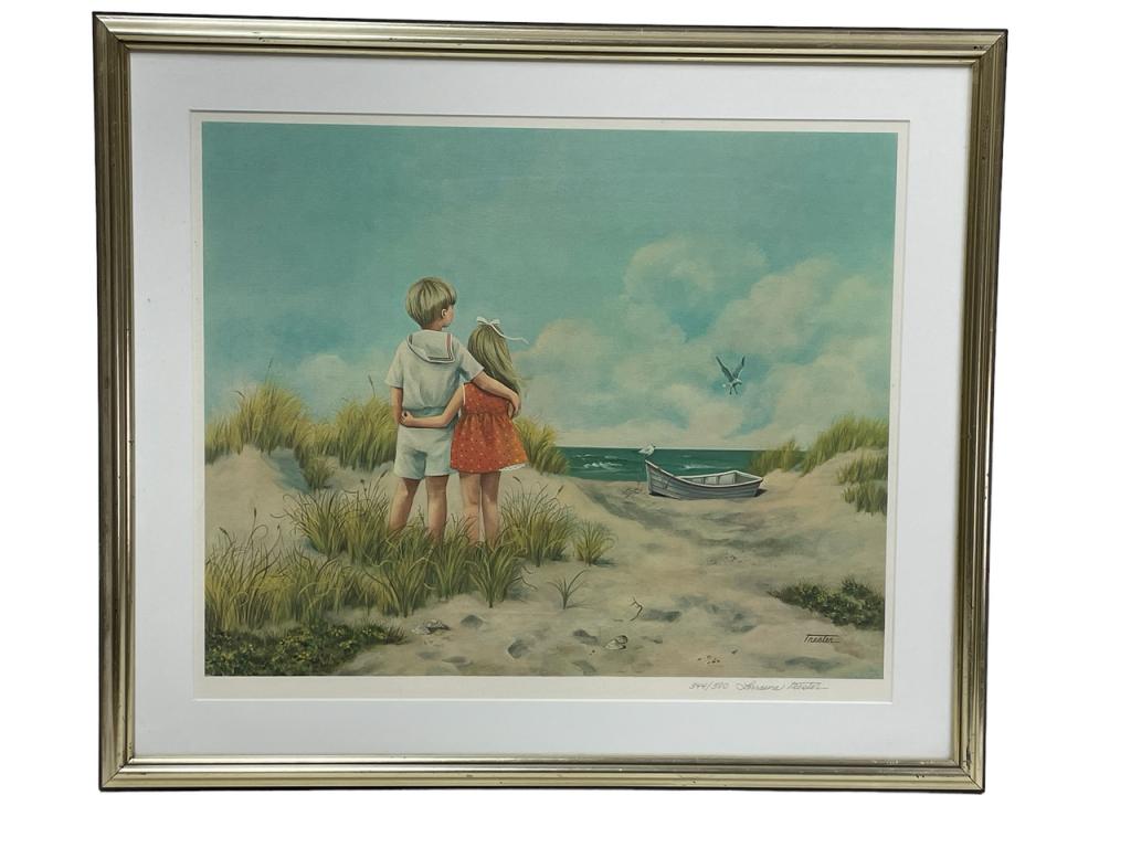 LORRAINE TRESTER PENCIL SIGNED PRINT 26" (1 of 4)