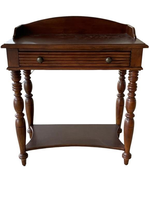 BERNHARDT SIDE TABLE 37" (1 of 6)