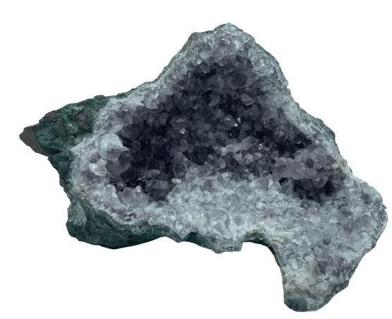 LARGE AMETHYST GEODE ROCK 12" (1 of 4)