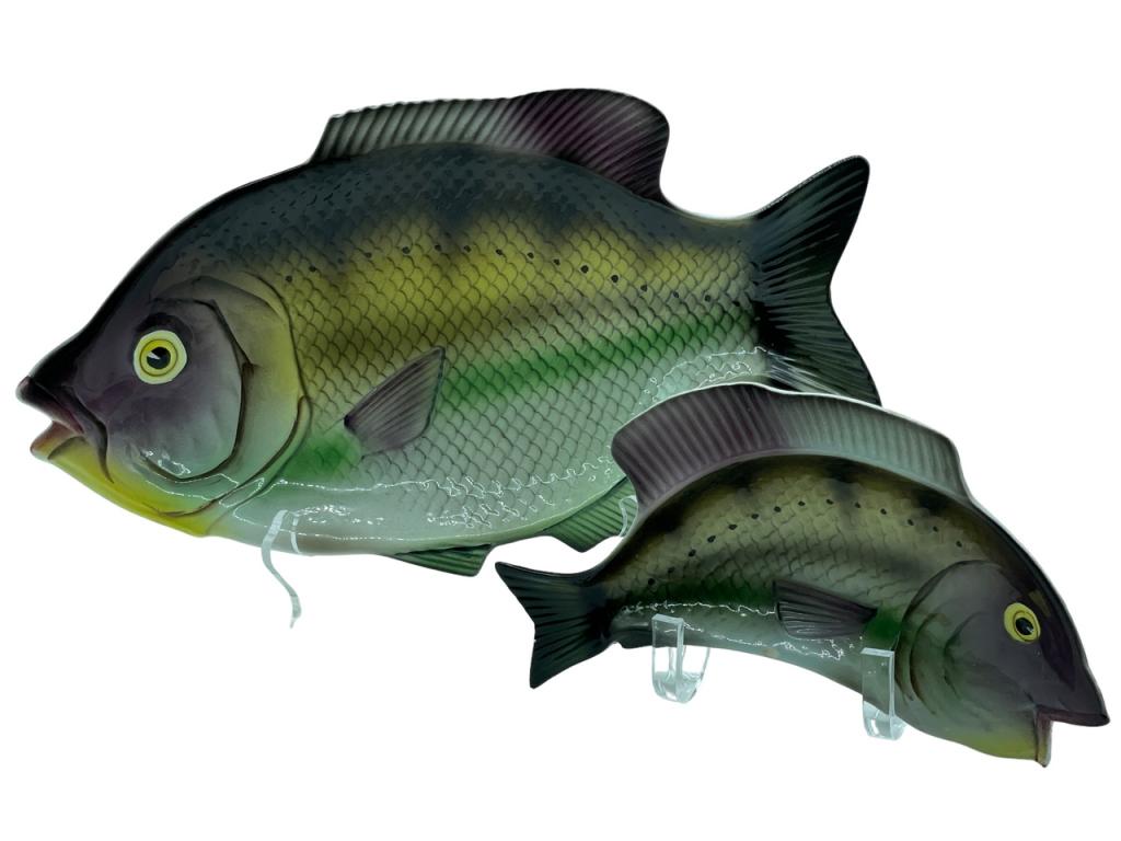 SET OF 2 UCAGCO CERAMICS JAPAN FISH PLATTERS (1 of 11)