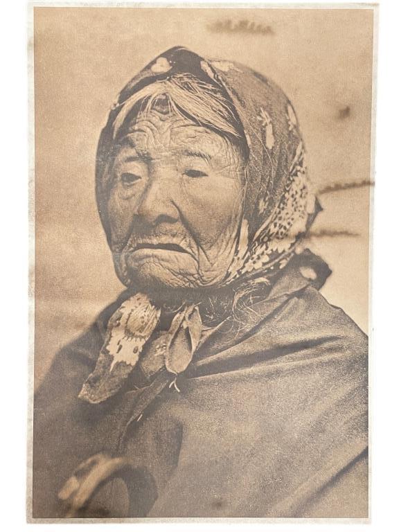 EDWARD CURTIS UNTITLED NATIVE AMERICAN PRINT 16" (1 of 2)