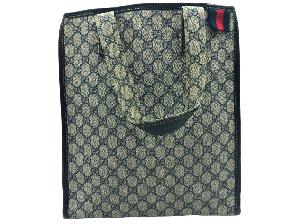 GUCCI CLASSIC WEB VERTICAL TOTE (1 of 5)