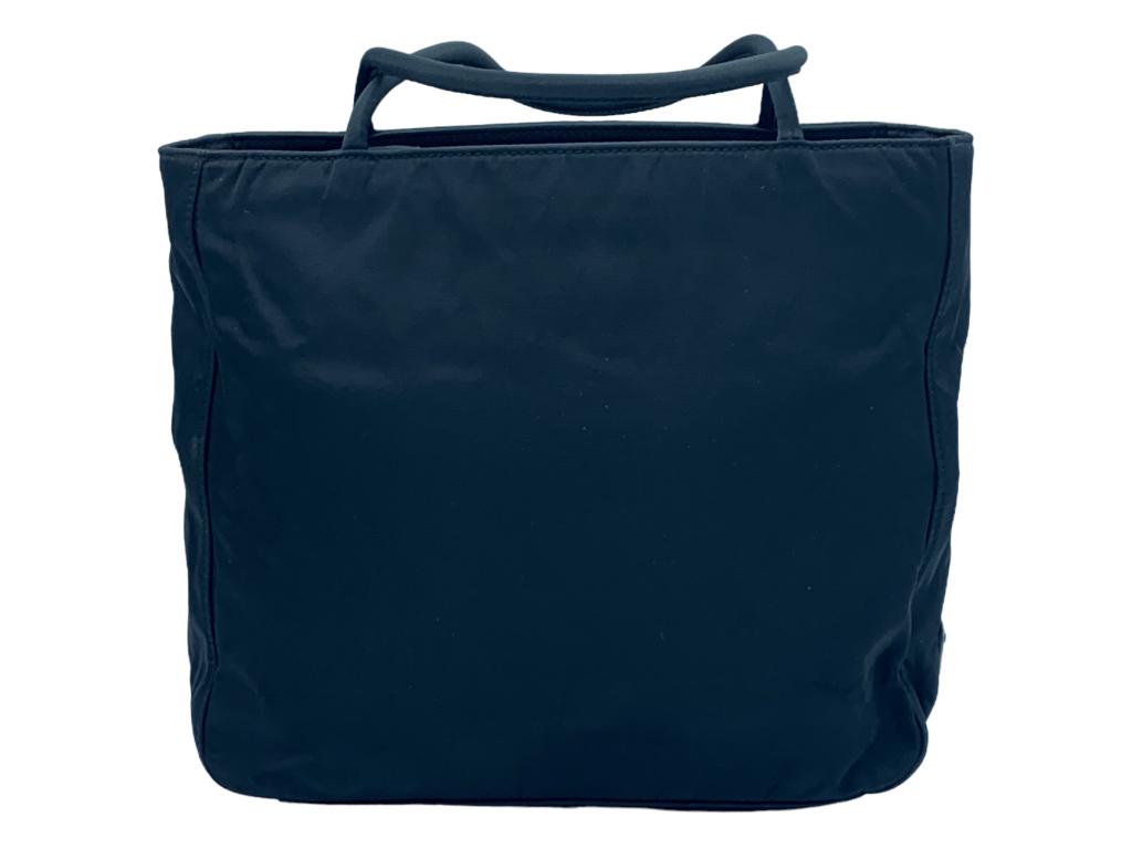 PRADA BLACK CANVAS  ZIP TOTE (1 of 5)