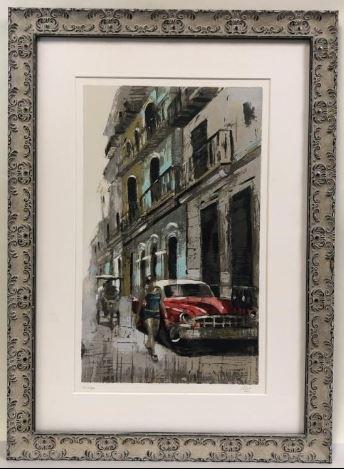 BELEN COBALEDA GARCIA BERNALT FRAMED PRINT 32" (1 of 8)