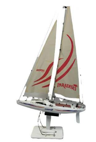 VTG AQUACRAFT PARADISE SAILBOAT & STAND 50" (1 of 7)