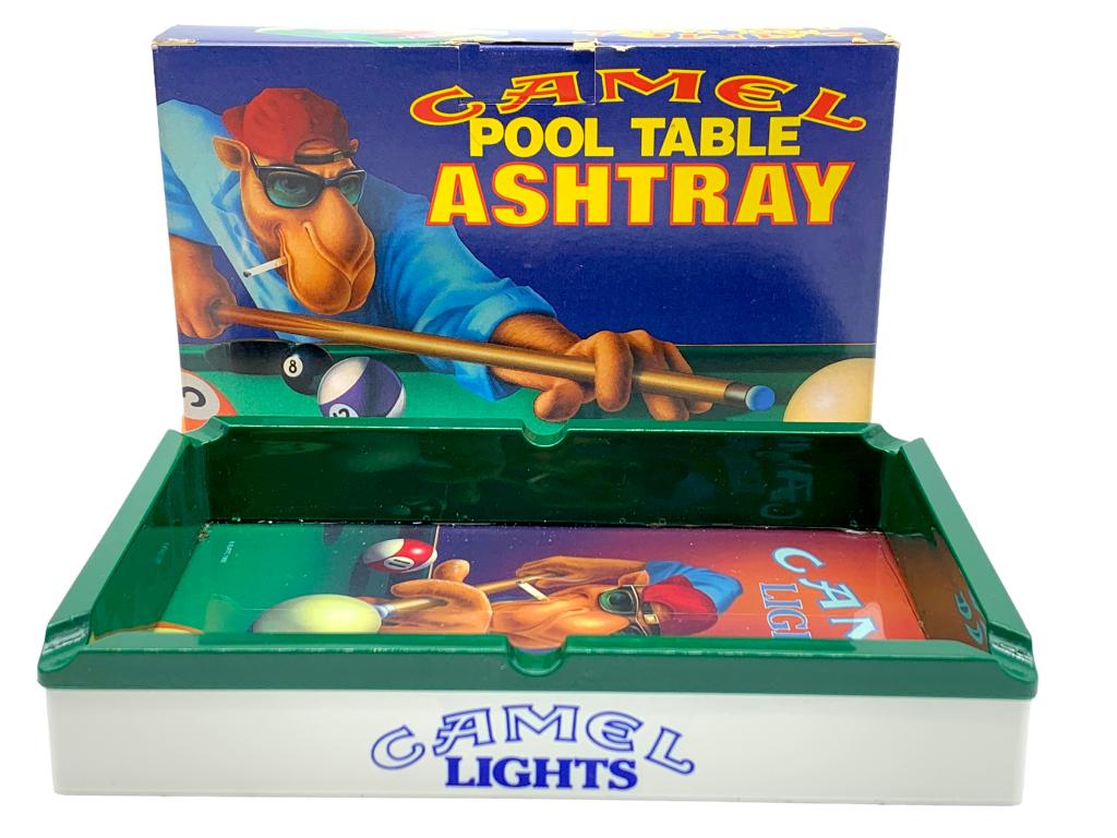 VINTAGE JOE CAMEL POOL TABLE ASHTRAY 7.5" (1 of 3)