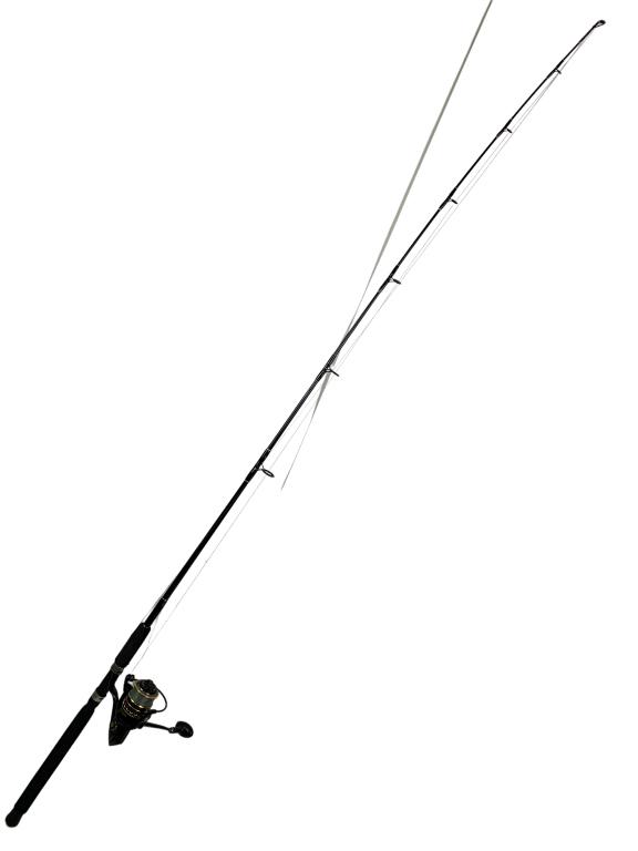 FISHING ROD WITH PENN HT100 BATTLE REEL 7' (1 of 6)